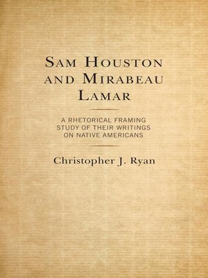 cover image of Sam Houston and Mirabeau Lamar